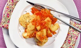 Batatas de tomatada