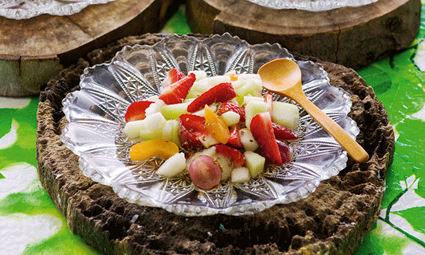 Salada de fruta de Verão