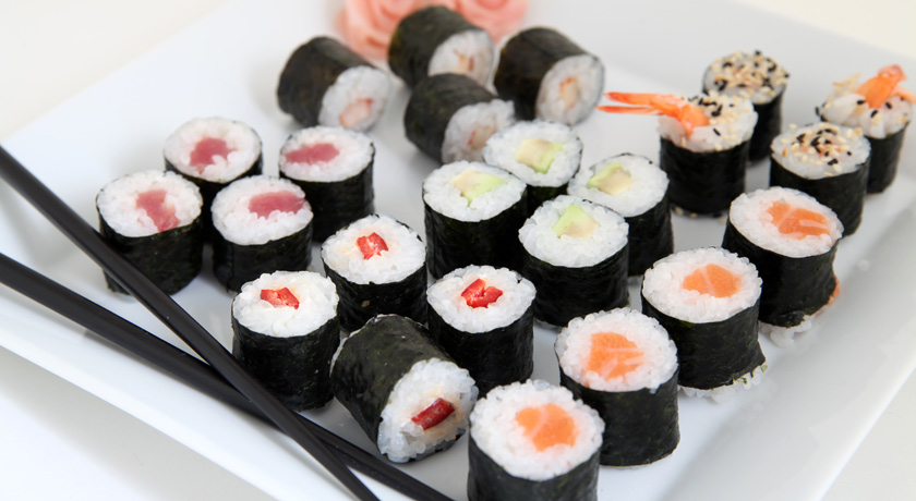 Tipos de sushi hosomaki