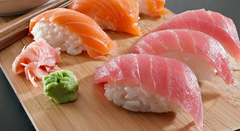 Tipos de sushi nigiri