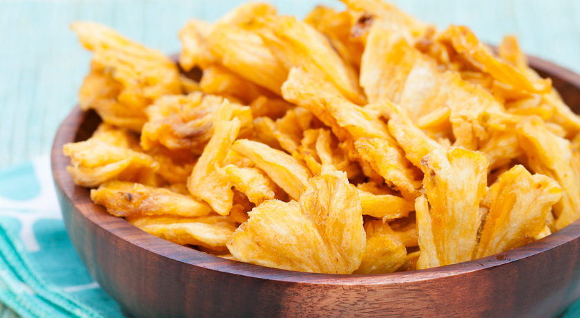 Chips saudáveis manga
