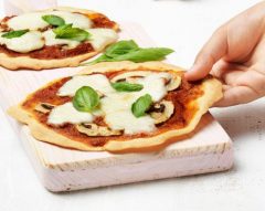 Mini pizzas de mozzarella