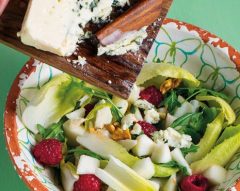 Salada Roquefort e pera