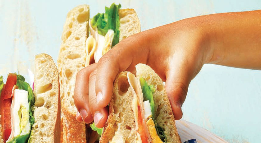 Como montar a sanduíche