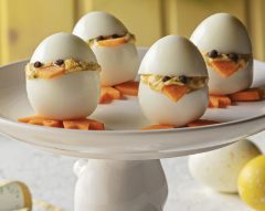 Ovos recheados para a Páscoa