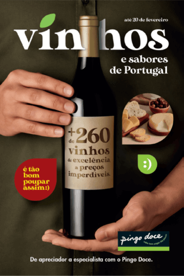 DESTAQUE Folheto Temático Vinhos e Sabores de Portugal GRANDE