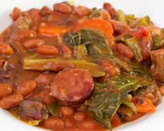 Portuguese bean stew