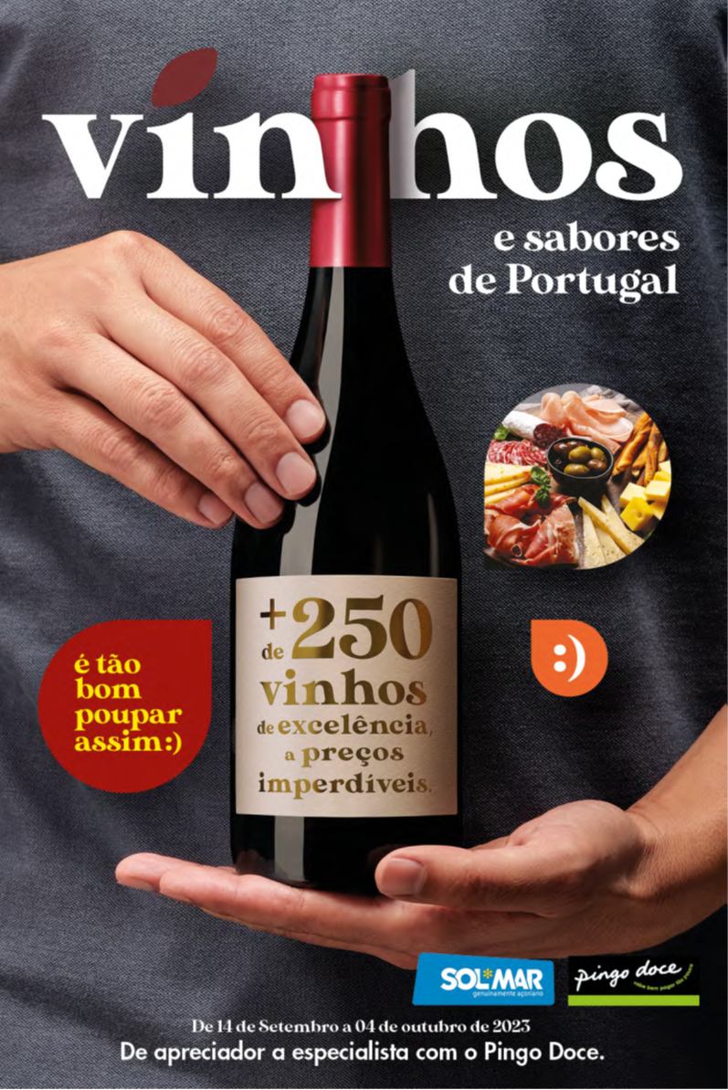 Folheto Vinhos e Sabores de Portugal AÇORES