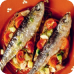 Torricado com sardinha e tomate