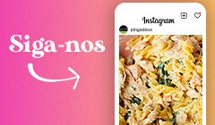 Se gosta de comer bem, siga-nos no Instagram