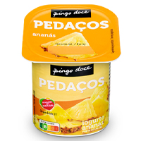 Iogurte Pedaços de Ananás Pingo Doce 125 g