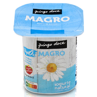 Iogurte Magro Natural Pingo Doce 125 g