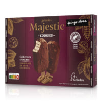 Gelados Majestic Cookies Pingo Doce 4×100 ml