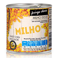 Milho Doce em Conserva Pingo Doce 300 g