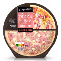 Pizza Fresca de Fiambre e Queijo Pingo Doce 410 g