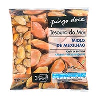 Miolo de Mexilhão Congelado Pingo Doce 250 g