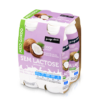 Iogurte Líquido Sem Lactose Coco Pingo Doce 170G
