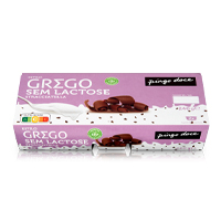 Iogurte Grego Stracciatella sem Lactose Pingo Doce 2×120 g