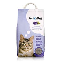 Absorvente para Gato Perfumado Alfazema ActivPet 5kg