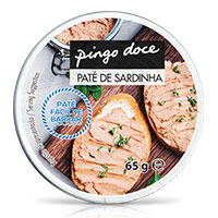 Paté de Sardinha Pingo Doce 65 g