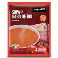 Sopa de Rabo de Boi Pingo Doce 74 g