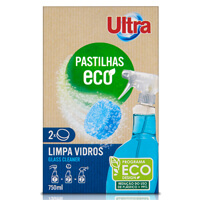 Pastilhas Eco Limpa Vidros Ultra 2 un