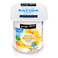 Iogurte Magro Fruta Batida Limão e Gengibre Pingo Doce 125 g