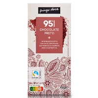 Tablete de Chocolate Fair Trade 95% Cacau Pingo Doce 100g