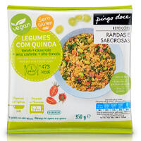 Legumes Salteados com Quinoa Congelados Pingo Doce 350 g