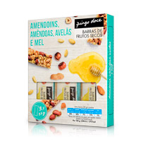 Barras de Amendoins, Amêndoas e Avelãs Pingo Doce 3×35 g