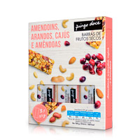 Barra de Frutos Secos Pingo Doce com Amendoins, Arandos, Cajús e Amêndoas 3×35 g