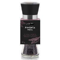 Pimenta Preta Premium com Moinho Pingo Doce 90 g