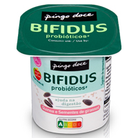 Bifidus 00% Quinoa e Sementes Girassol Pingo Doce 125 g
