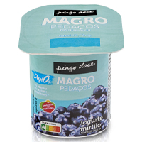 Iogurte Magro Pedaços de Mirtilo Pingo Doce 125 g
