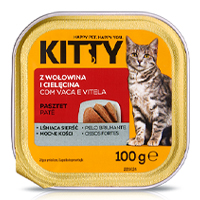 Comida Húmida para Gato Vaca Kitty 100 g