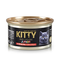 Comida Húmida para Gato Júnior com Vitela Kitty 85 g